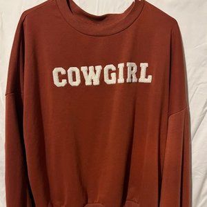 Cowgirl Long Sleeve T XL